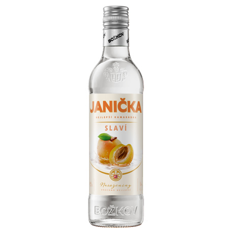 Vlastní etikety na alkohol - Božkov meruňka
