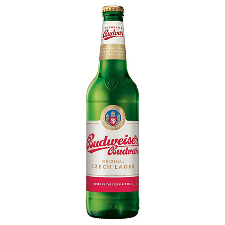 Vlastní etikety na alkohol - Budweiser Budvar 12°