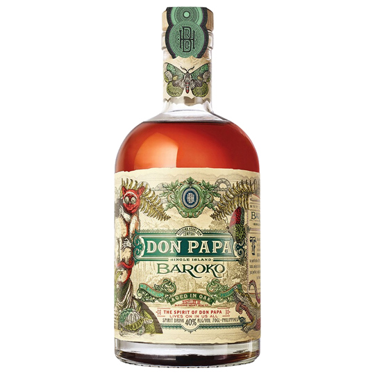 Vlastní etikety na alkohol - Don Papa Baroko