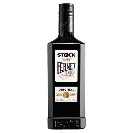 Vlastní etikety na alkohol - Fernet Stock