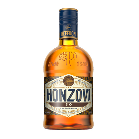 Vlastní etikety na alkohol - Rum Heffron Coffee