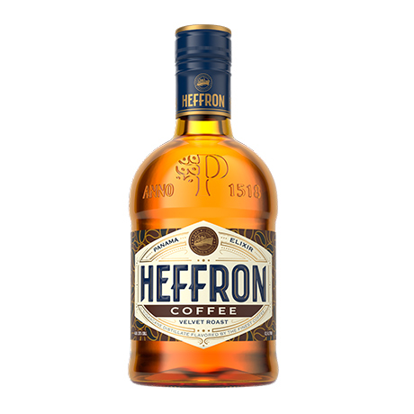 Vlastní etikety na alkohol - Rum Heffron Coffee