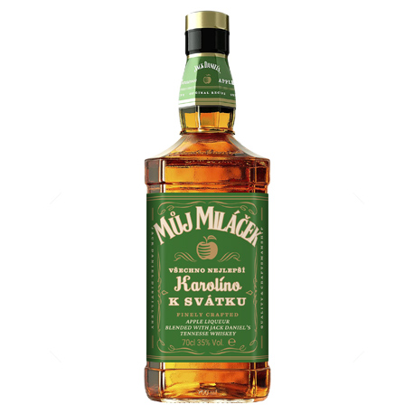 Vlastní etikety na alkohol - Jack Daniel's Apple