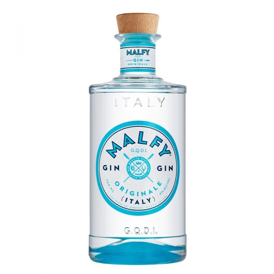 Vlastní etikety na alkohol - Malfy Gin