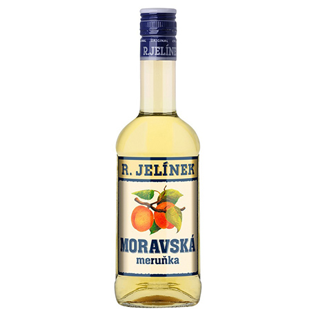 Vlastní etikety na alkohol - Moravská meruňka