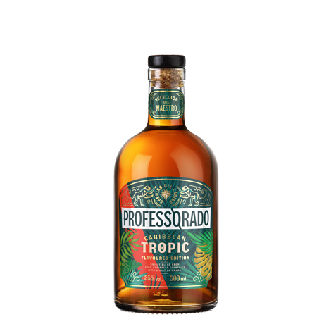 Vlastní etikety na alkohol - Rum Professorado Tropic