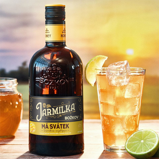 Vlastní etikety na alkohol - Republica Honey - stará etiketa