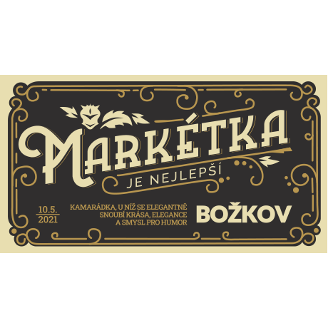 Rum Republica - stará etiketa - přední strana etikety